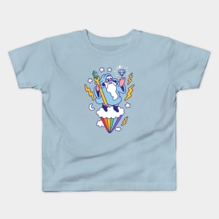 Wizard In The Sky Kids T-Shirt